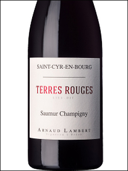 фото Arnaud Lambert Terres Rouges Saumur Champigny AOC Арно Ламбер Терр Руж Сомюр-Шампиньи Франция вино красное