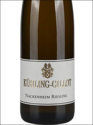 фото Kuhling-Gillot Nackenheim Riesling Кюлинг-Гиллот Наккенхайм Рислинг Германия вино белое