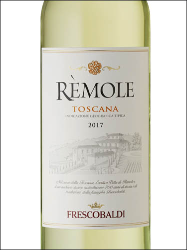 фото Frescobaldi Remole Bianco Toscana IGT Фрескобальди Ремоле Бьянко Тоскана Италия вино белое