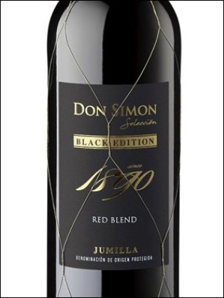 фото вино Don Simon Seleccion Black Edition Red Blend Jumilla DO 