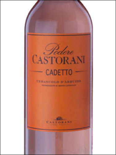 фото Castorani Cadetto Cerasuolo d'Abruzzo DOC Касторани Кадетто Черазуоло д'Абруццо Италия вино розовое