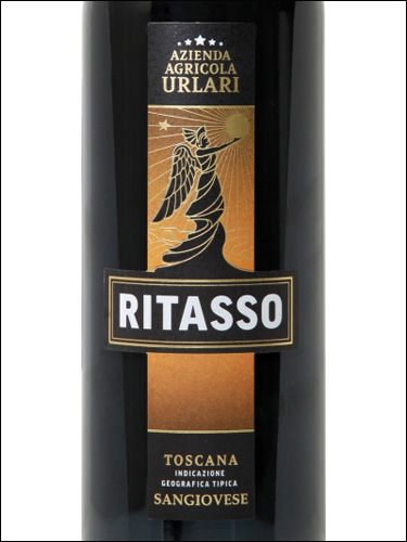 фото Azienda Agricola Urlari Ritasso Toscana Sangiovese IGT Адзиенда Агрикола Урлари Ритассо Тоскана Санджовезе Италия вино красное