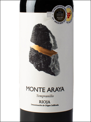 фото вино Monte Araya Tempranillo Rioja DOCa 