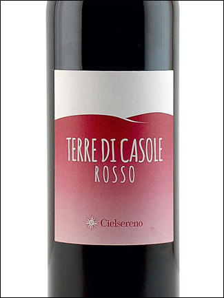 фото Cielsereno Rosso Terre di Casole DOC Чьельсерено Россо Терре ди Казоле Италия вино красное