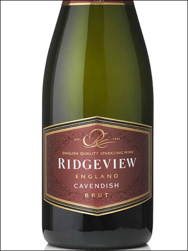 фото Ridgeview Cavendish Brut Риджвью Кавендиш Брют Великобритания вино белое