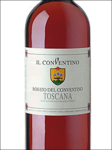 фото Il Conventino Rosato del Conventino Toscana IGT Иль Конвентино Розато дель Конвентино Тоскана Италия вино розовое