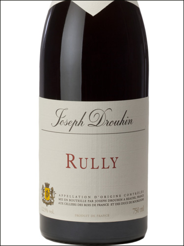 фото Joseph Drouhin Rully Rouge AOC Жозеф Друэн Рюли Руж Франция вино красное