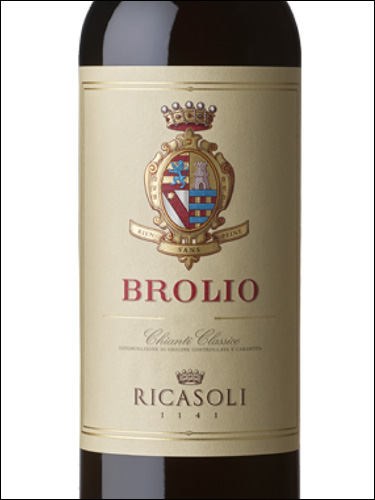 фото Barone Ricasoli Brolio Chianti Classico DOCG Бароне Риказоли Бролио Кьянти Классико Италия вино красное