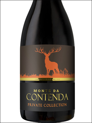 фото Monte da Contenda Private Collection Tinto Alentejo DOC Монте да Контенда Прайвит Коллекшн Тинту Алентежу Португалия вино красное