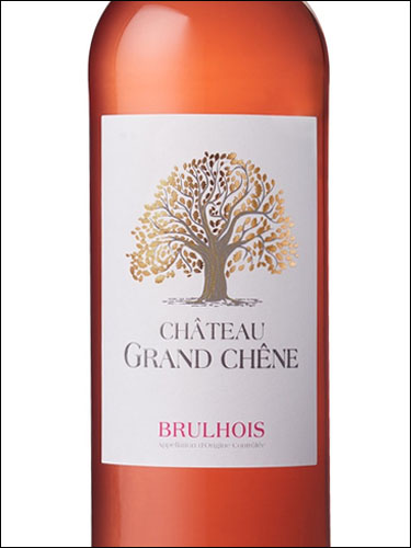 фото Chateau Grand Chene Rose Brulhois AOC Шато Гран Шен Розе Брюлуа Франция вино розовое