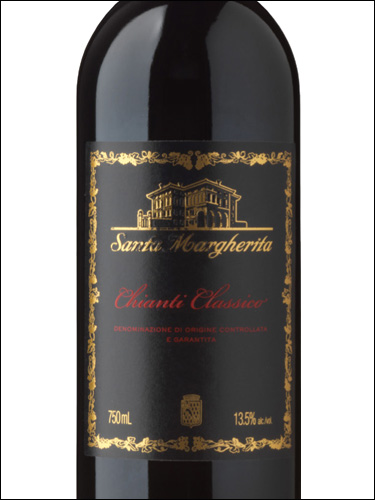 фото Santa Margherita Chianti Classico DOCG Санта Маргарита Кьянти Классико Италия вино красное
