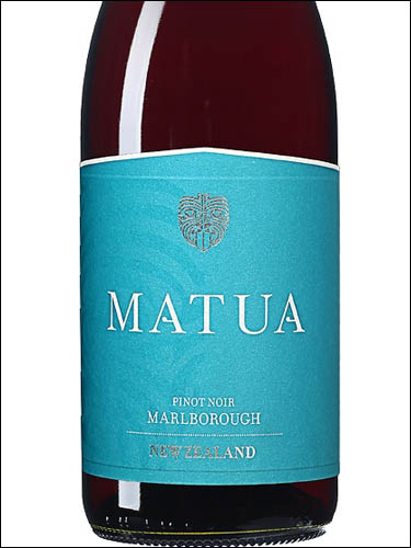 фото Matua Pinot Noir Marlborough Матуа Пино Нуар Мальборо Новая Зеландия вино красное