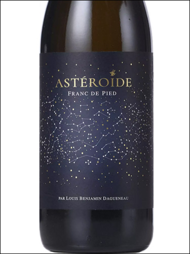 фото Didier Dagueneau Asteroide Дидье Дагено Астероид Франция вино белое
