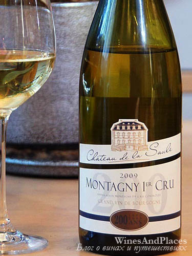 фото Chateau de la Saule Montagny Premier Cru AOC Шато де Ля Соль Монтаньи Премье Крю Франция вино белое