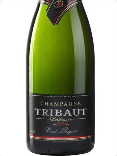 фото Champagne Tribaut Schloesser Brut Origine Шампанское Трибо Шлоссер Брют Ориджн Франция вино белое