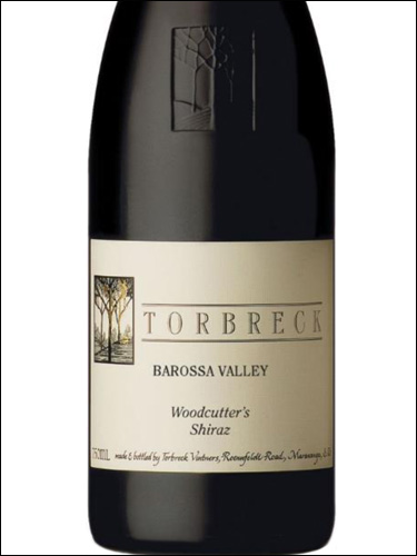 фото Torbreck Woodcutter’s Shiraz Barossa Valley Торбрек Вудкаттерс Шираз Долина Баросса Австралия вино красное