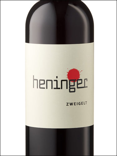 фото Heninger Zweigelt Хенингер Цвайгельт Австрия вино красное