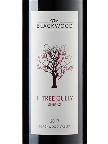 фото The Blackwood Ti Tree Gully Shiraz Blackwood Valley Блэквуд Ти Три Галли Шираз Долина Блэквуд Австралия вино красное