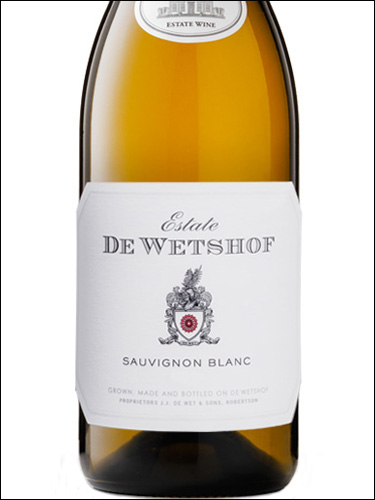 фото De Wetshof Estate Sauvignon Blanc Де Ветсхоф Эстейт Совиньон Блан ЮАР вино белое