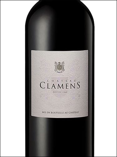 фото Chateau Clamens Rouge Fronton AOC Шато Кламанс Руж Фронтон Франция вино красное