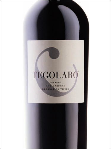 фото Tegolaro Umbria Rosso IGT Теголаро Умбрия Россо Италия вино красное