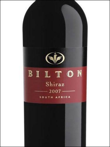 фото Bilton Shiraz Билтон Шираз ЮАР вино красное