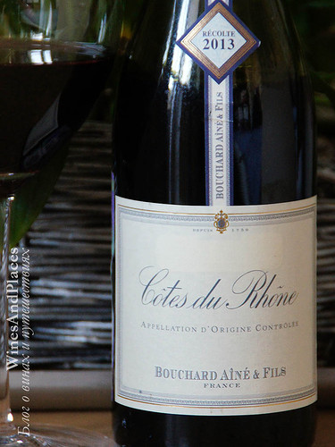 фото Bouchard Aine & Fils Cotes du Rhone Rouge AOC Бушар Эне э Фис Кот дю Рон Руж АОС Франция вино красное