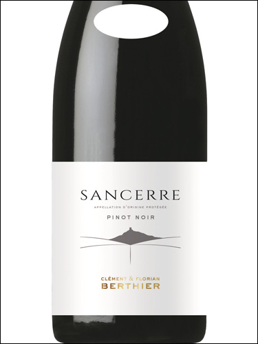 фото Clement & Florian Berthier Sancerre Rouge AOC Клеман & Флориан Бертье Сансер Руж Франция вино красное