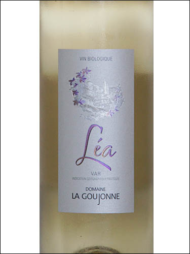 фото Domaine La Goujonne Lea Blanc Var IGP Домен Ла Гужон Леа Блан Вар Франция вино белое