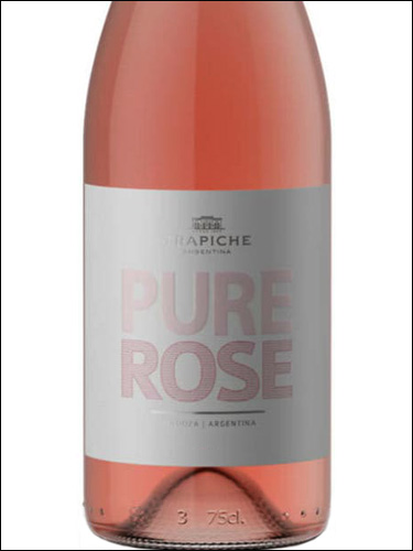 фото Trapiche Pure Rose Трапиче Пьюр Розе Аргентина вино розовое