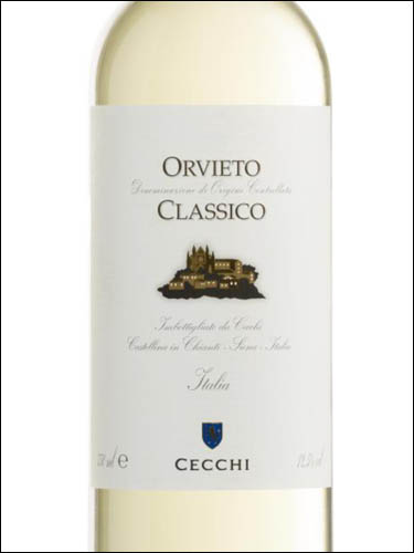 фото Cecchi Orvieto Classico DOC Чекки Орвието Классико Италия вино белое