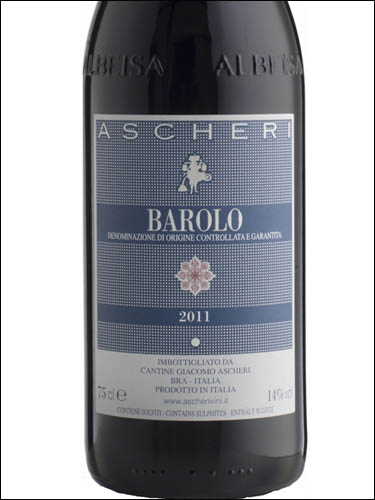 фото Ascheri Barolo DOCG Аскери Бароло Италия вино красное