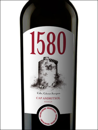 фото вино Bodega Cap Andritxol 1580 Vino de la Tierra de Mallorca 