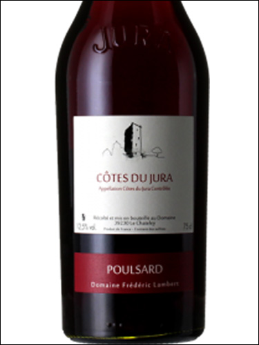 фото Domaine Frederic Lambert Poulsard Cotes du Jura AOC Домен Фредерик Ламбер Пульсар Кот дю Жюра Франция вино красное