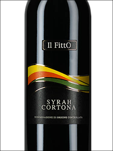 фото Il Fitto Syrah Cortona DOC Иль Фитто Сира Кортона Италия вино красное