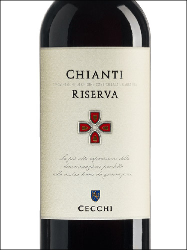 фото Cecchi Chianti Riserva DOCG Чекки Кьянти Ризерва Италия вино красное