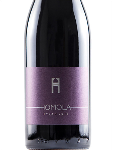 фото Homola Syrah Хомола Сира Венгрия вино красное