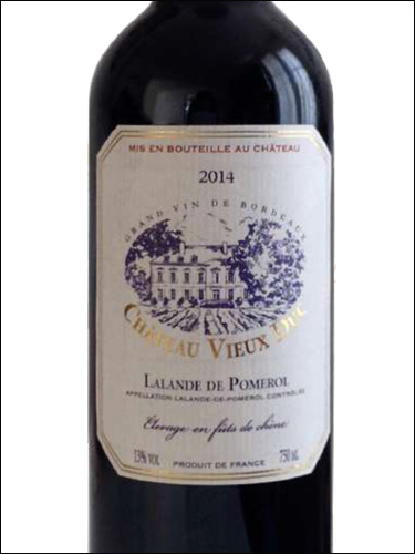 фото Chateau Vieux Duc Lalande de Pomerol AOC Шато Вье Дюк Лаланд де Помроль Франция вино красное