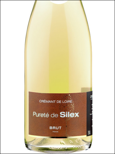 фото Purete de Silex Brut Blanc Cremant de Loire AOC Пюрте де Силекс Брют Блан Креман де Луар Франция вино белое