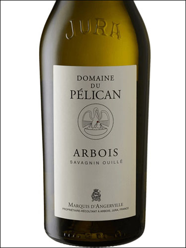 фото Domaine du Pelican Savagnin Ouille Arbois AOC Домен дю Пеликан Саваньен Уйе Арбуа Франция вино белое