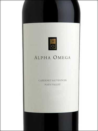 фото Alpha Omega Cabernet Sauvignon Napa Valley Альфа Омега Каберне Совиньон Напа Вэлли США вино красное