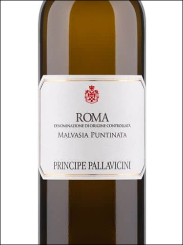 фото Principe Pallavicini Malvasia Puntinata Roma DOC Принчипе Паллавичини Мальвазия Пунтината Рома Италия вино белое