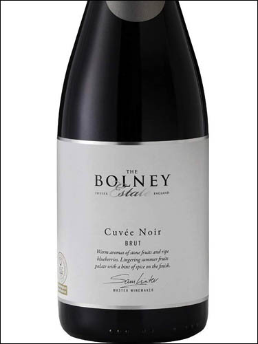 фото Bolney Estate Cuvee Noir Brut Болни Истейт Кюве Нуар Брют Великобритания вино красное