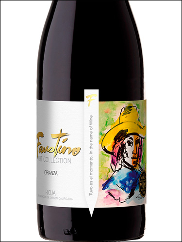 фото вино Faustino Art Collection Crianza Rioja DOCa 