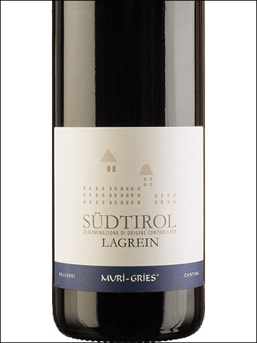 фото Muri-Gries Lagrein SudTirol Alto Adige DOC Мури-Грис Лагрейн Зюдтироль Альто Адидже Италия вино красное