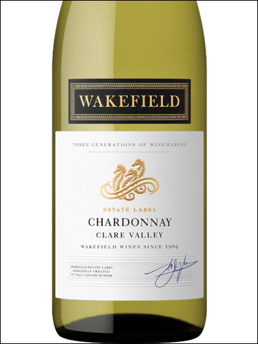фото Wakefield Estate Label Chardonnay Clare Valley Вейкфилд Истейт Лейбл Шардоне Долина Клер Австралия вино белое