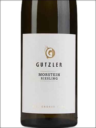фото Gutzler Riesling Morstein trocken Гутцлер Рислинг Морстайн трокен Германия вино белое