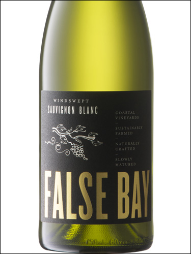 фото False Bay Windswept Sauvignon Blanc Фолс Бэй Вайндсвепт Совиньон Блан ЮАР вино белое