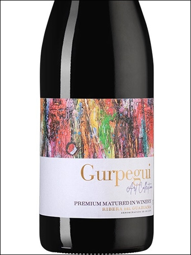 фото вино Gurpegui Art Collection Premium Matured in Winery Ribera del Guadiana DO 