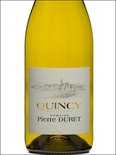 фото Domaine Pierre Duret Quincy AOC Домен Пьер Дюре Кенси Франция вино белое